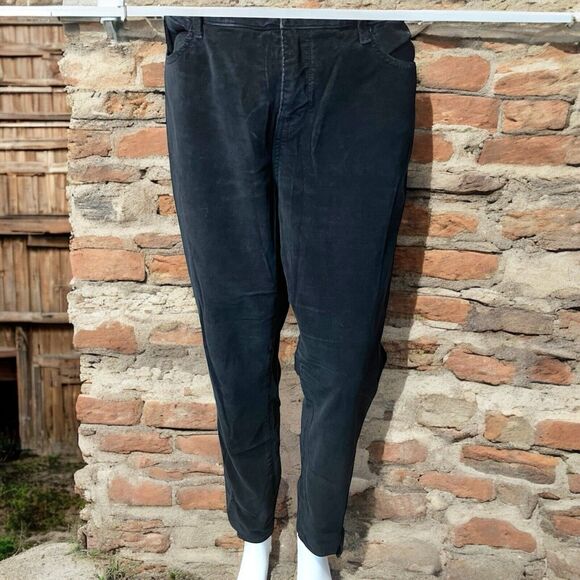 NYDJ Womens Jeans Black Velvet Ami Skinny Lift Tuck 5 Pocket Pants Size 12 - Picture 5 of 10